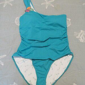 Anne Cole One Piece One Sholder Swimsuit